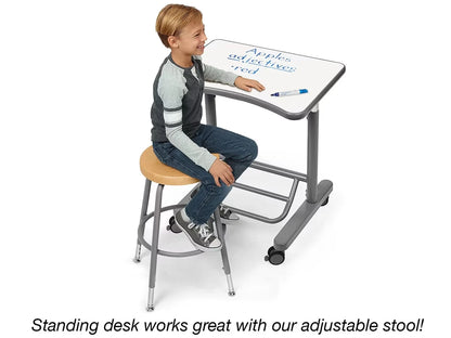 Flex-Space Write & Wipe Mobile Standing Desk - US 1767