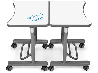 Flex-Space Write & Wipe Mobile Standing Desk - US 1767