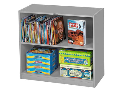 Flex-Space 2-Shelf All-Purpose Storage Unit - Gray - US 9391
