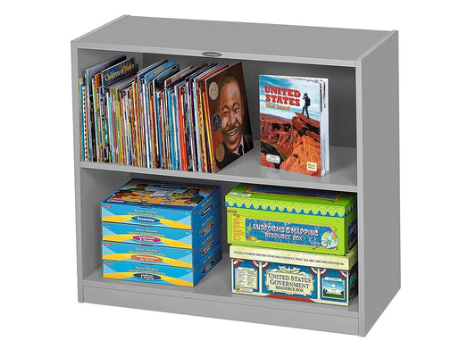 Flex-Space 2-Shelf All-Purpose Storage Unit - Gray - US 9391