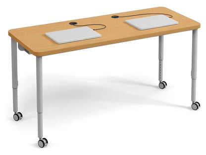 Modern Edge Mobile Media Table - US 8741