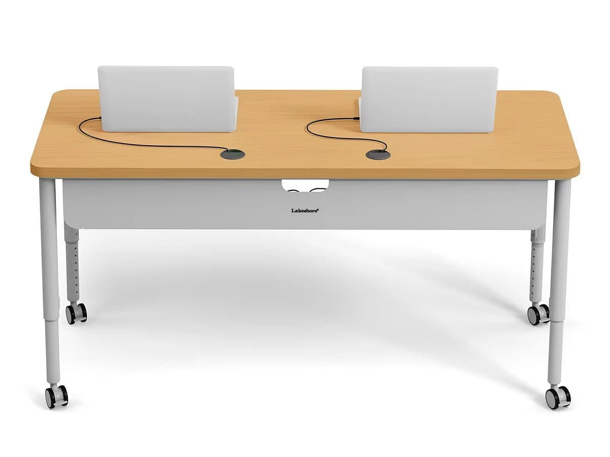 Modern Edge Mobile Media Table - US 8741