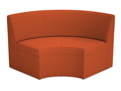 Modern Edge Modular Curved Couch - US 9890