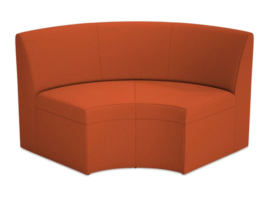 Modern Edge Modular Curved Couch - US 9890
