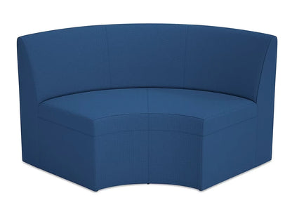 Modern Edge Modular Curved Couch - US 9890