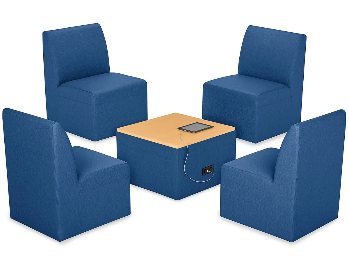 Modern Edge Chair & Powered Table Zone - US 2546