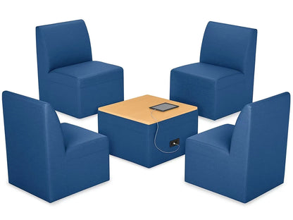 Modern Edge Chair & Powered Table Zone - US 2546