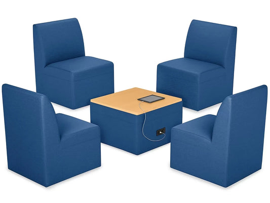 Modern Edge Chair & Powered Table Zone - US 2546