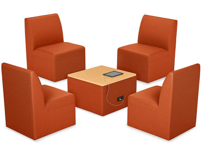 Modern Edge Chair & Powered Table Zone - US 2546