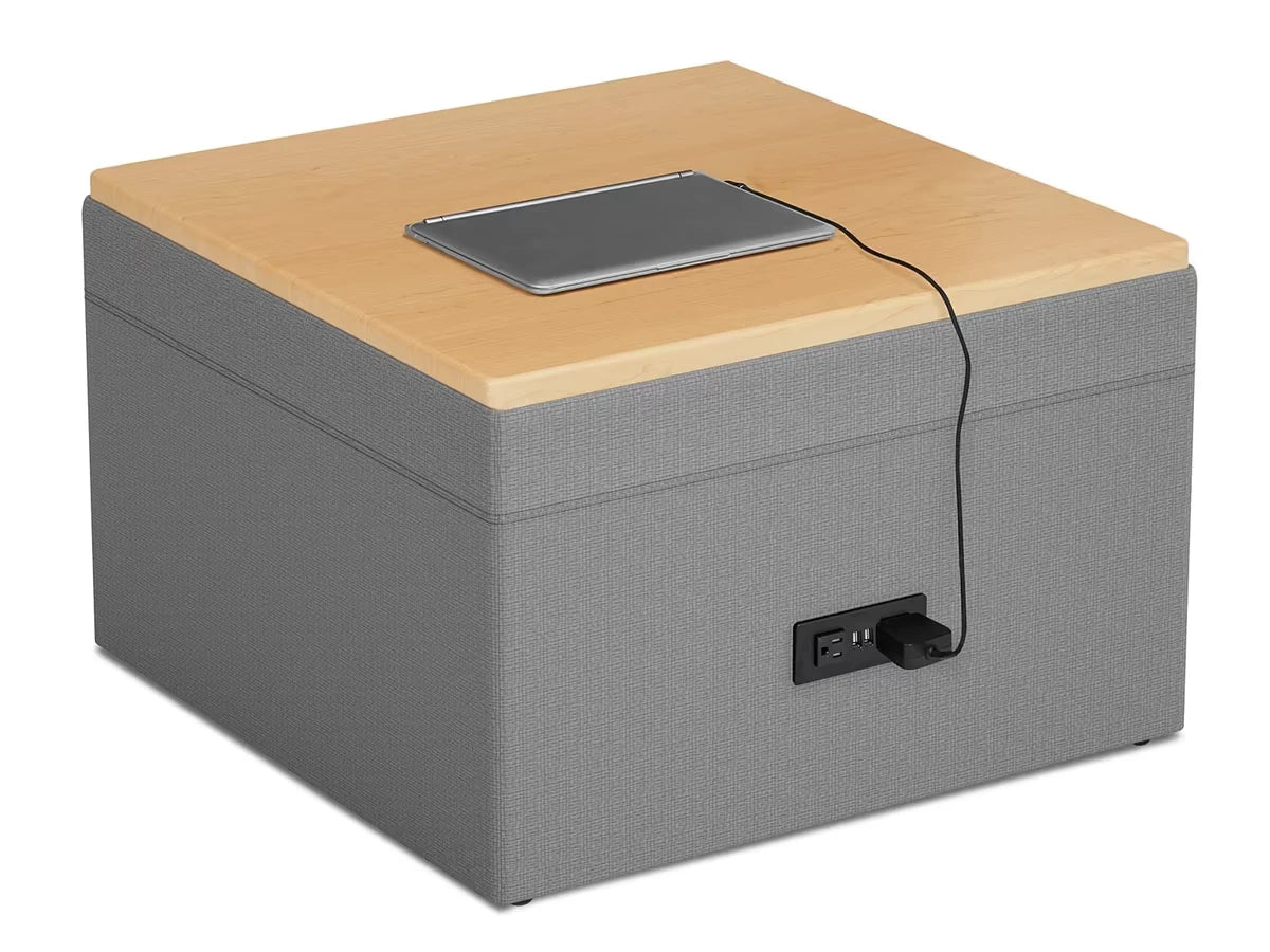 Modern Edge Modular Table with Power - US 6041