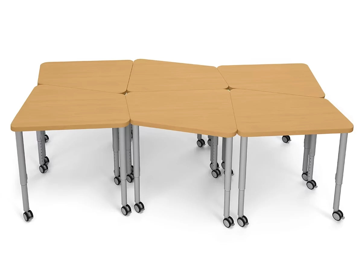 Modern Edge Mobile Mosaic Student Desk - US 2530
