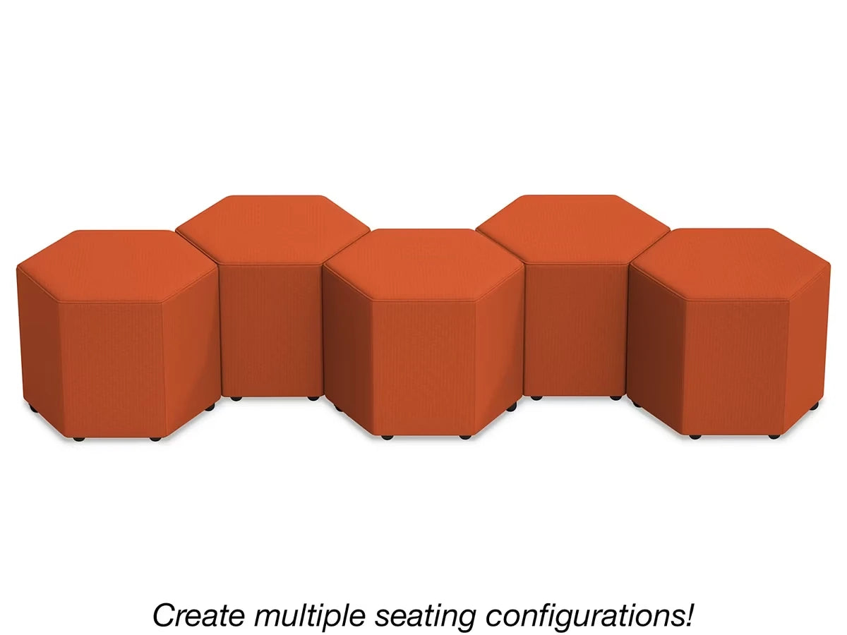 Modern Edge Mobile Hex Lounge Seat - US 8271