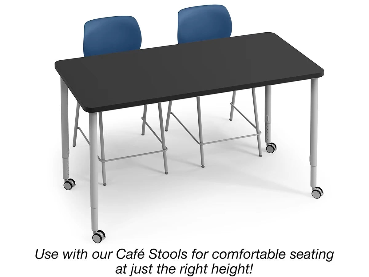 Modern Edge Mobile Standing-Height Science Table - US 2732