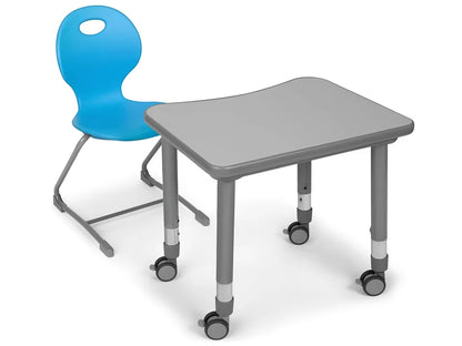 Flex-Space Ergo Bounce Chair and Desk Set - Gr. 4-12 - US 1949