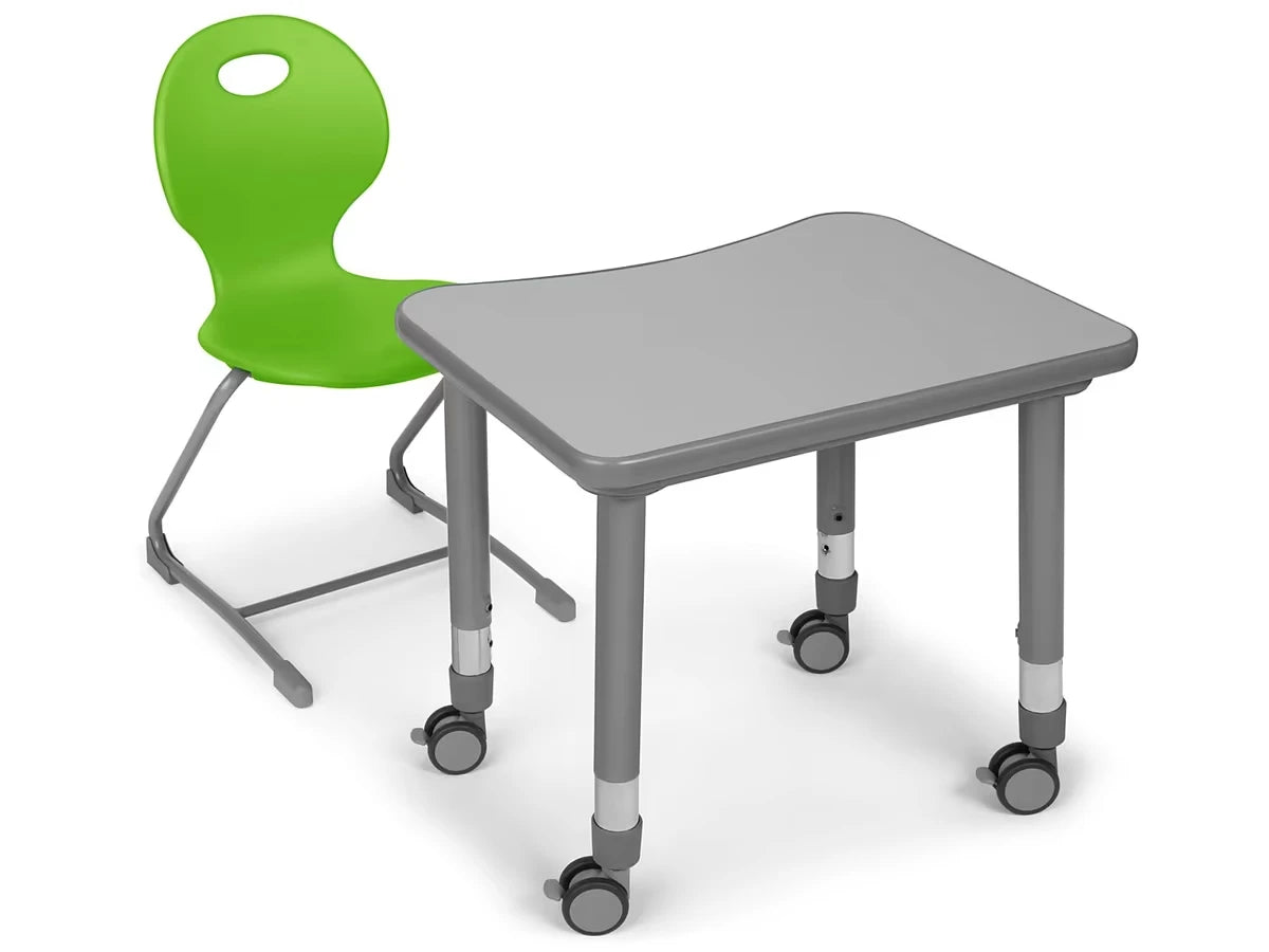 Flex-Space Ergo Bounce Chair and Desk Set - Gr. 4-12 - US 1949