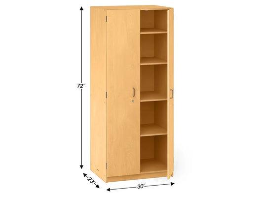 Heavy-Duty 6-Foot Locking Storage Cabinet - US 7021