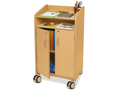 Flex-Space Jr.® Mobile Locking Teacher Station with Power - US 5350
