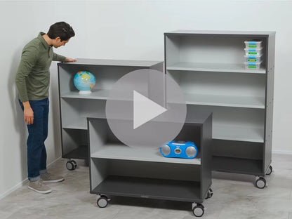 Modern Edge Mobile 4-Shelf All-Purpose Storage Unit - US 9968