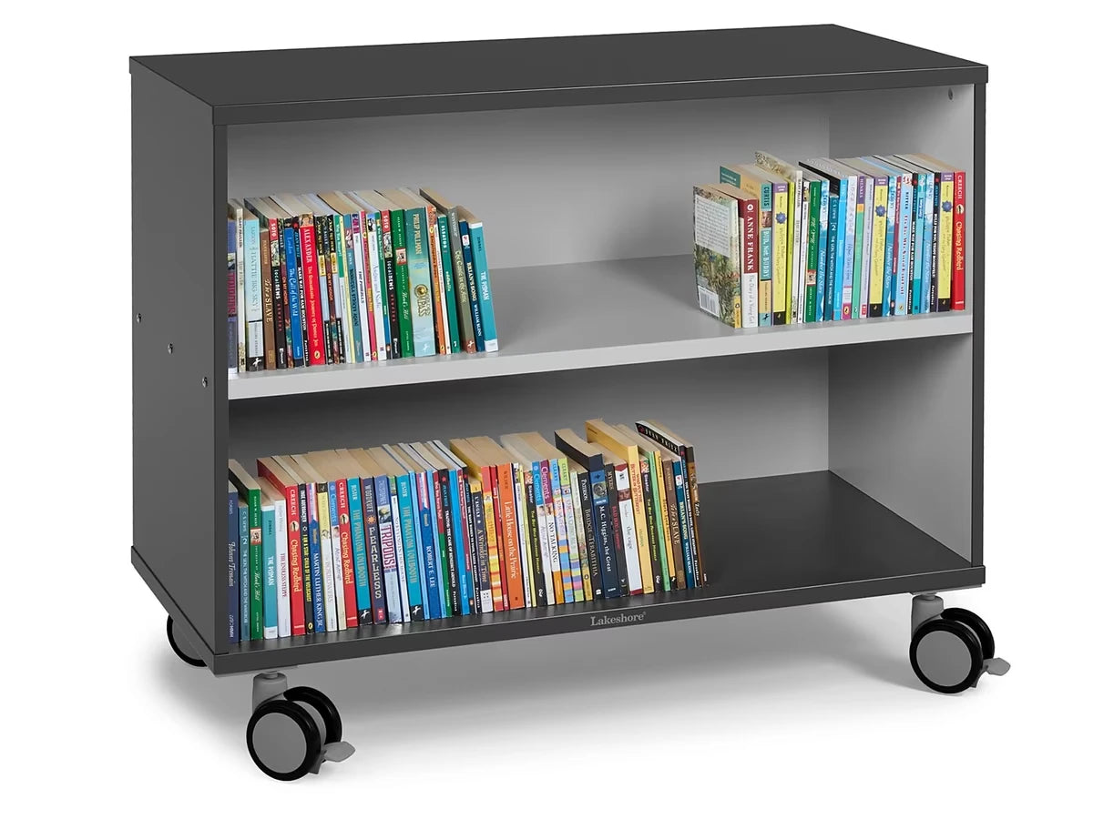 Modern Edge Mobile 2-Shelf All-Purpose Storage Unit - US 7148