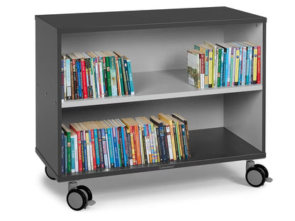 Modern Edge Mobile 2-Shelf All-Purpose Storage Unit - US 7148