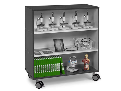 Modern Edge Mobile 3-Shelf All-Purpose Storage Unit - US 3433