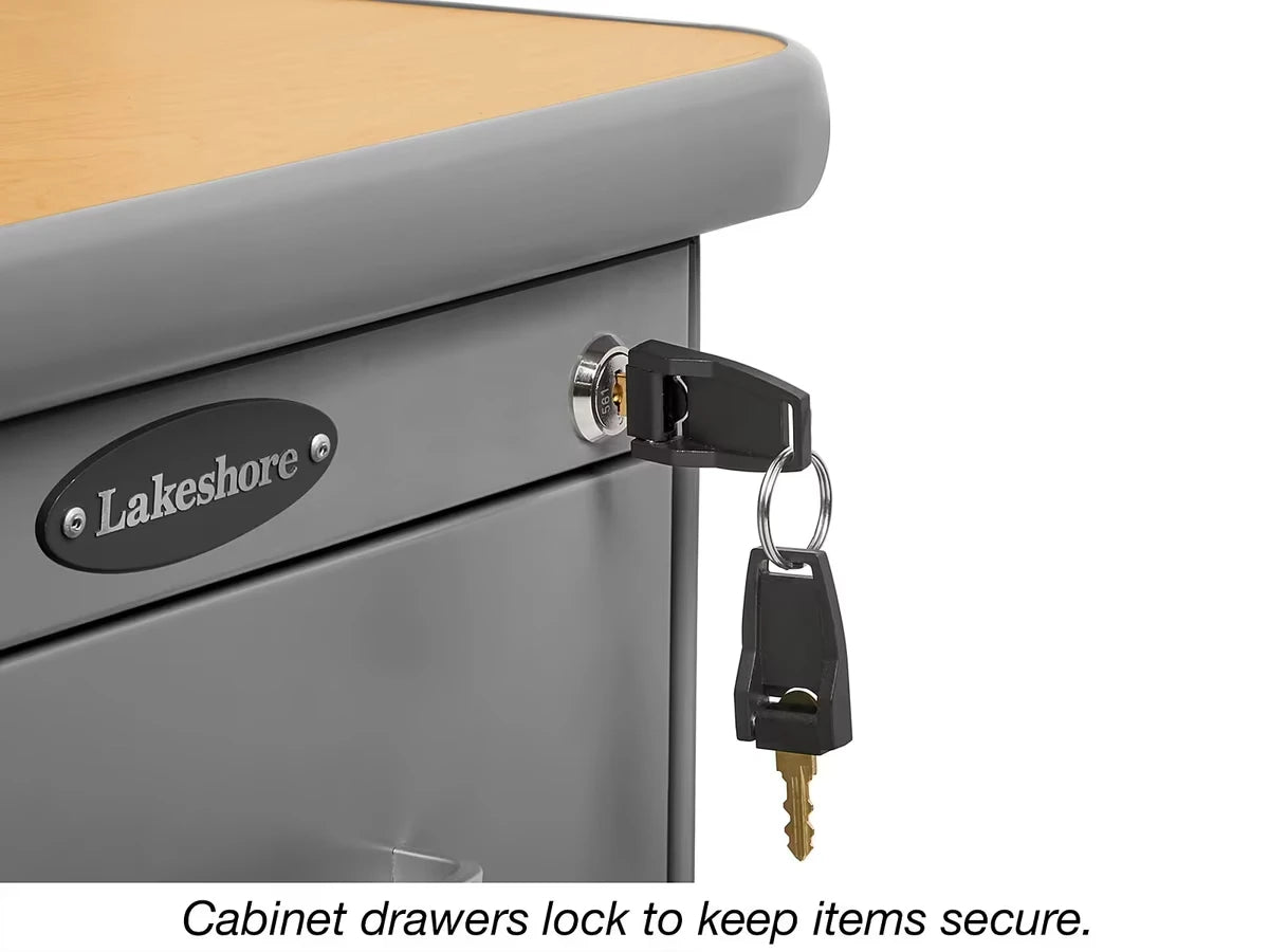 Flex-Space Mobile Teacher Desk - Maple - US 8267