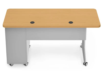 Modern Edge Mobile Teacher Desk - US 5756