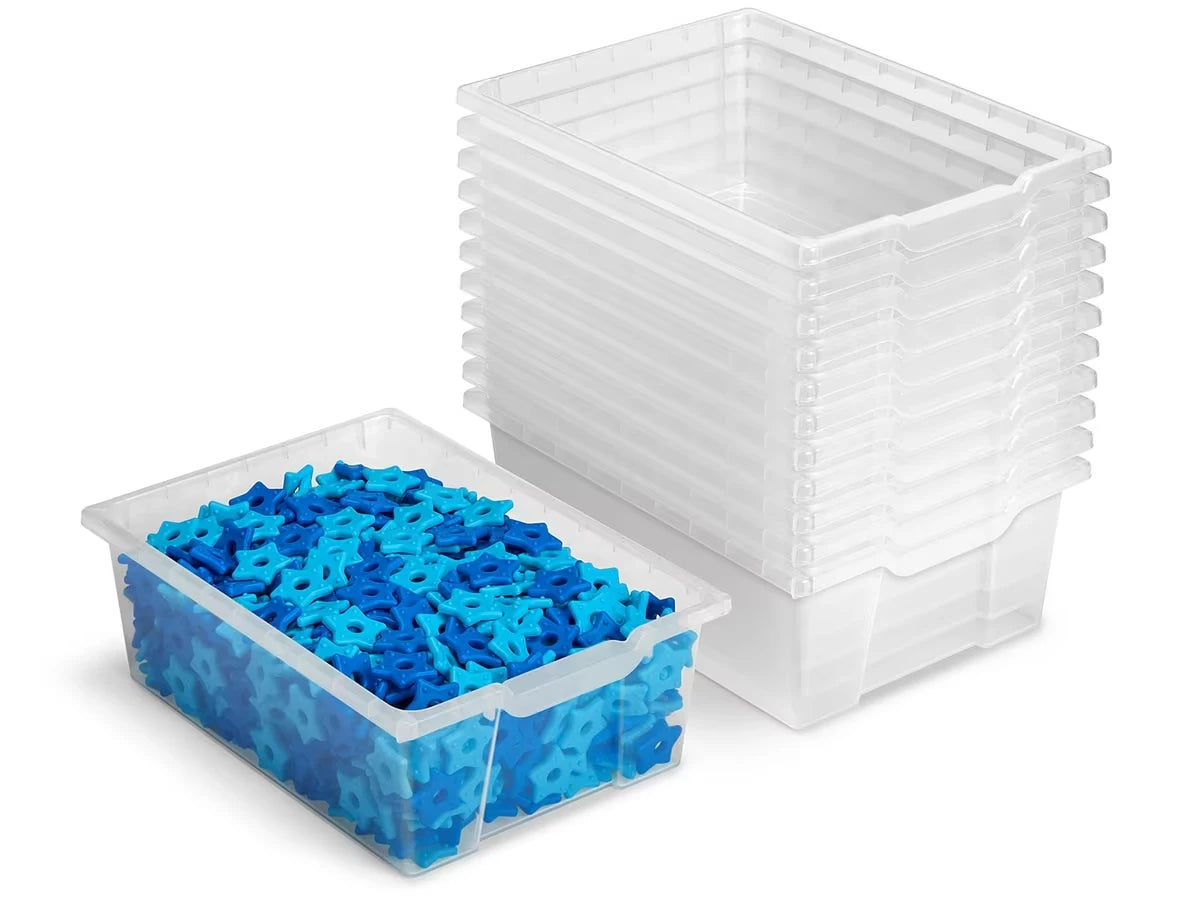 Toddler-Safe See-Inside Bins - Set of 12 - US 4638